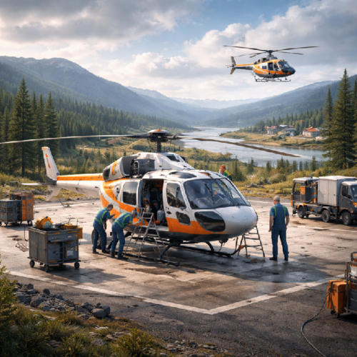 Рынок гражданских вертолетных перевозок в России: рост спроса при увеличении износа парка