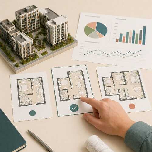 Как исследования спроса помогают застройщикам подобрать форматы квартир в ЖК для роста прибыли