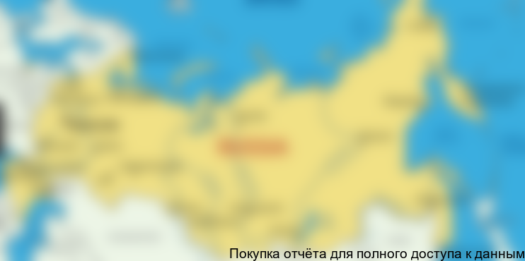 Рисунок 1. Россия на карте мира